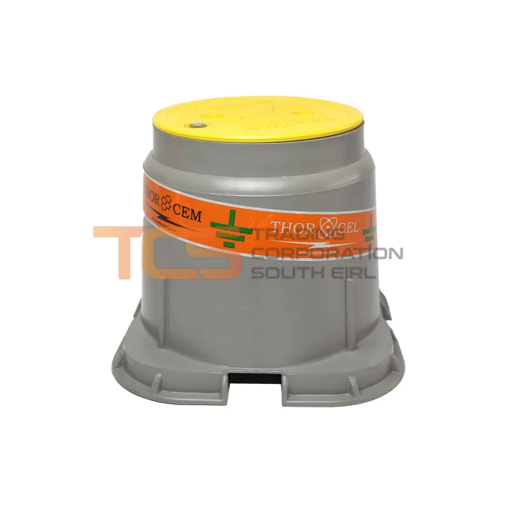 Caja de registro de polipropileno para puesta a tierra