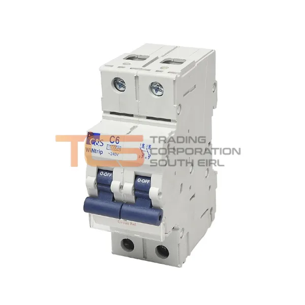 Interruptor termomagnético 1x2A 10kA 240/415V tipo C DIN