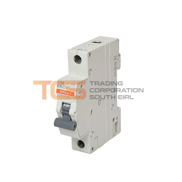 Interruptor termomagnético 1x6A 6kA 240/415V tipo C DIN