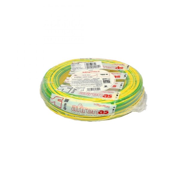 Cable puesta a tierra CPT 16mm2 libre de halógeno, amarillo-verde, x rollo