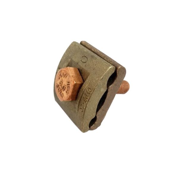 Conector tierra doble para 2 cable 2/0AWG a barra 1 perno 55mm