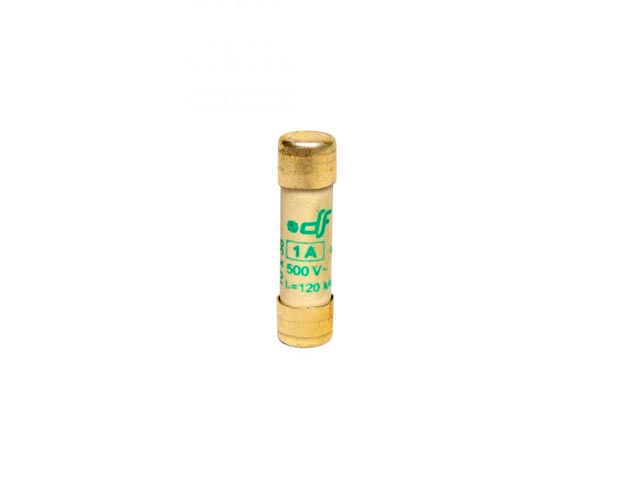 10 Fusibles Cylindriques 10x38mm 6A Haute Rupture – 380-500V AC – Avec Indicateur Visuel